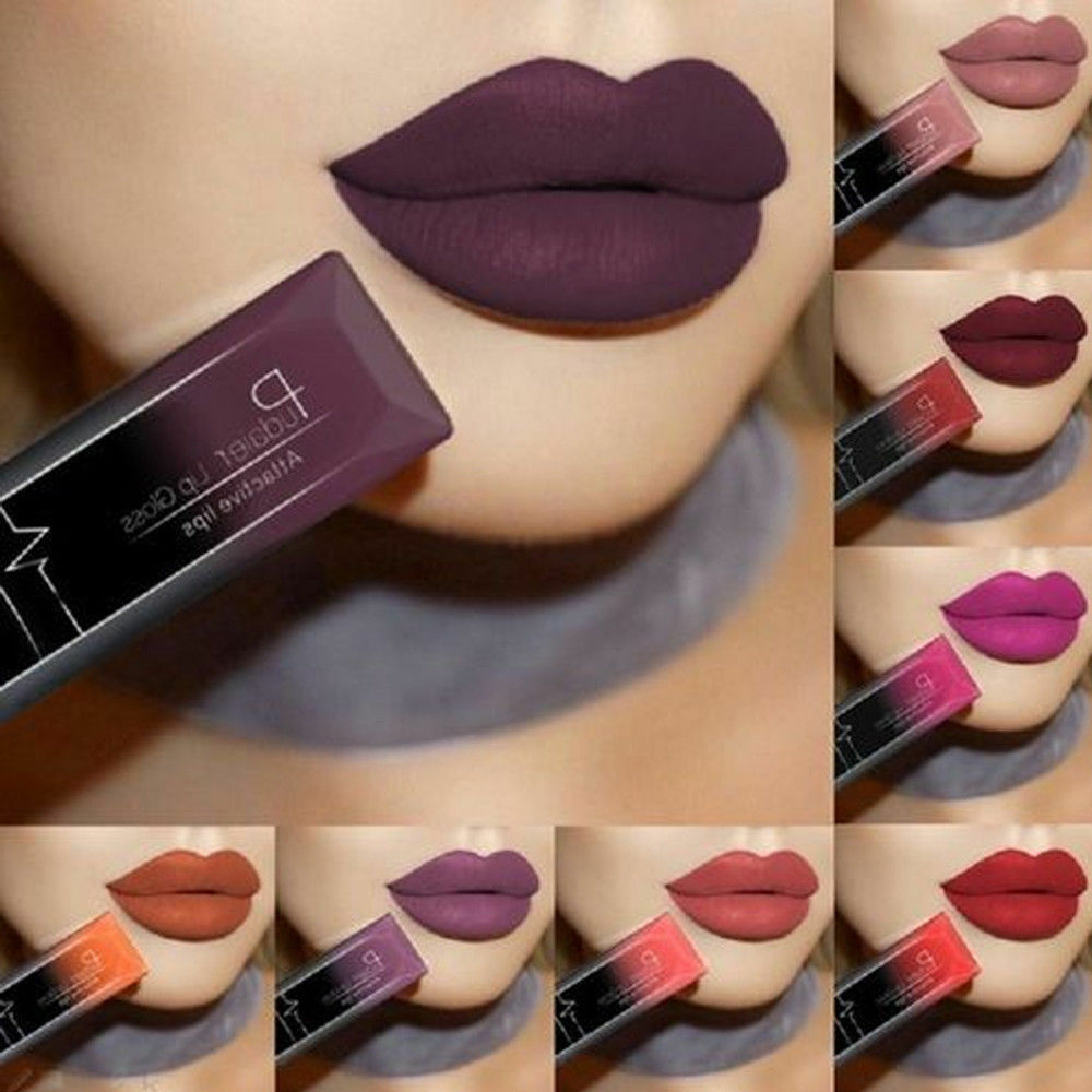 Matte Liquid Waterproof Lipsticks