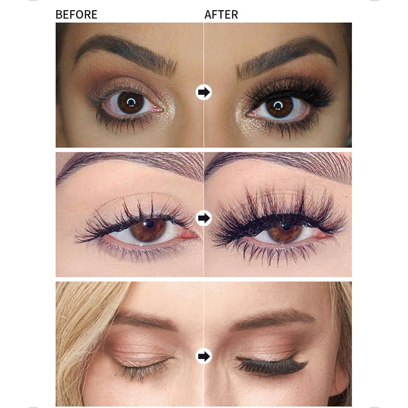 Silk Fiber Waterproof and Easy to Dry Mascara 4D