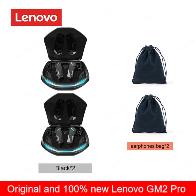 Originele Lenovo Bluetooth draadloze GM2 Pro 5.3 oortelefoon 