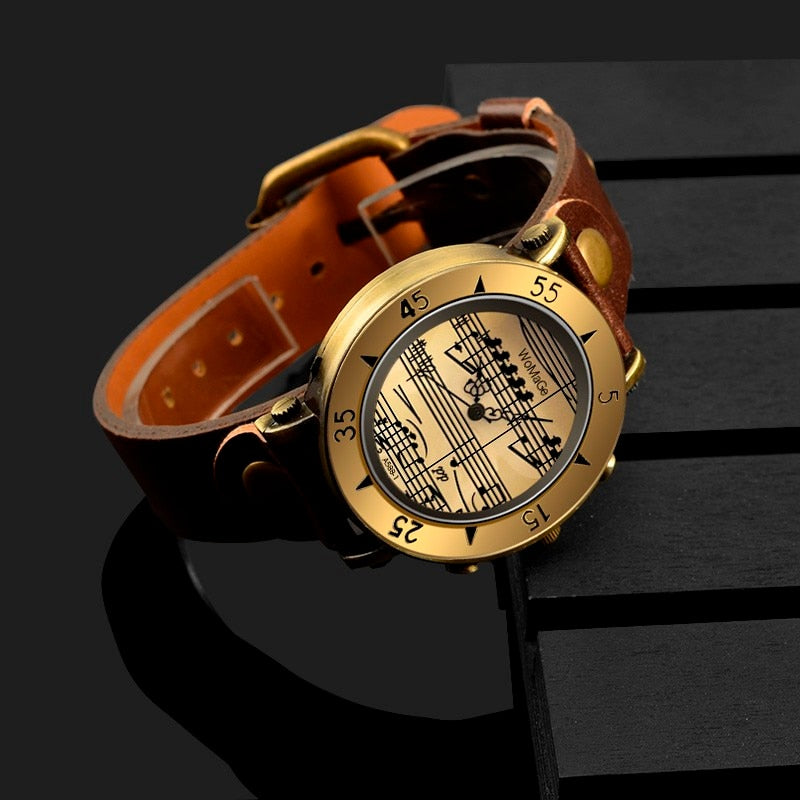 Montres pour femmes de mode de style musical