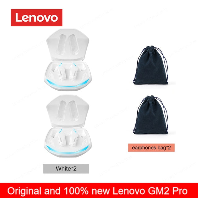 Originele Lenovo Bluetooth draadloze GM2 Pro 5.3 oortelefoon 