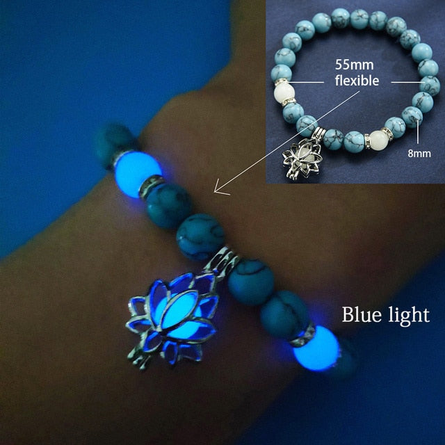 Glow in the Dark Charm Bracelets