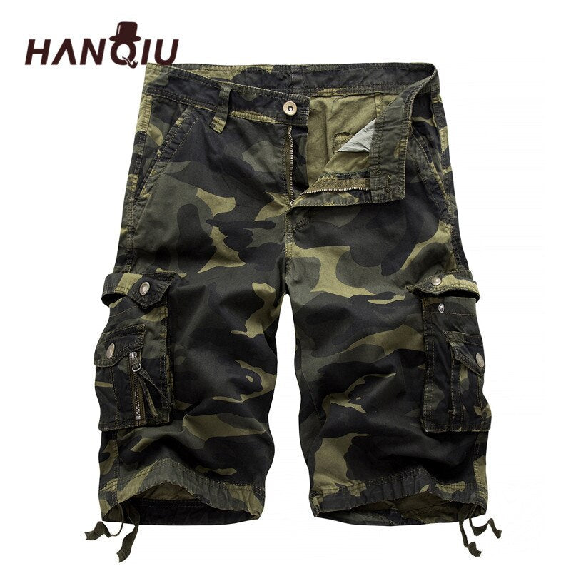 Military Cargo Shorts Men