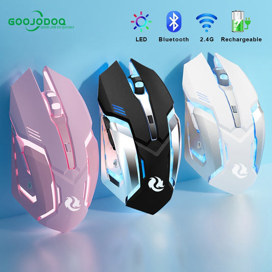 Souris de jeu sans fil bimode