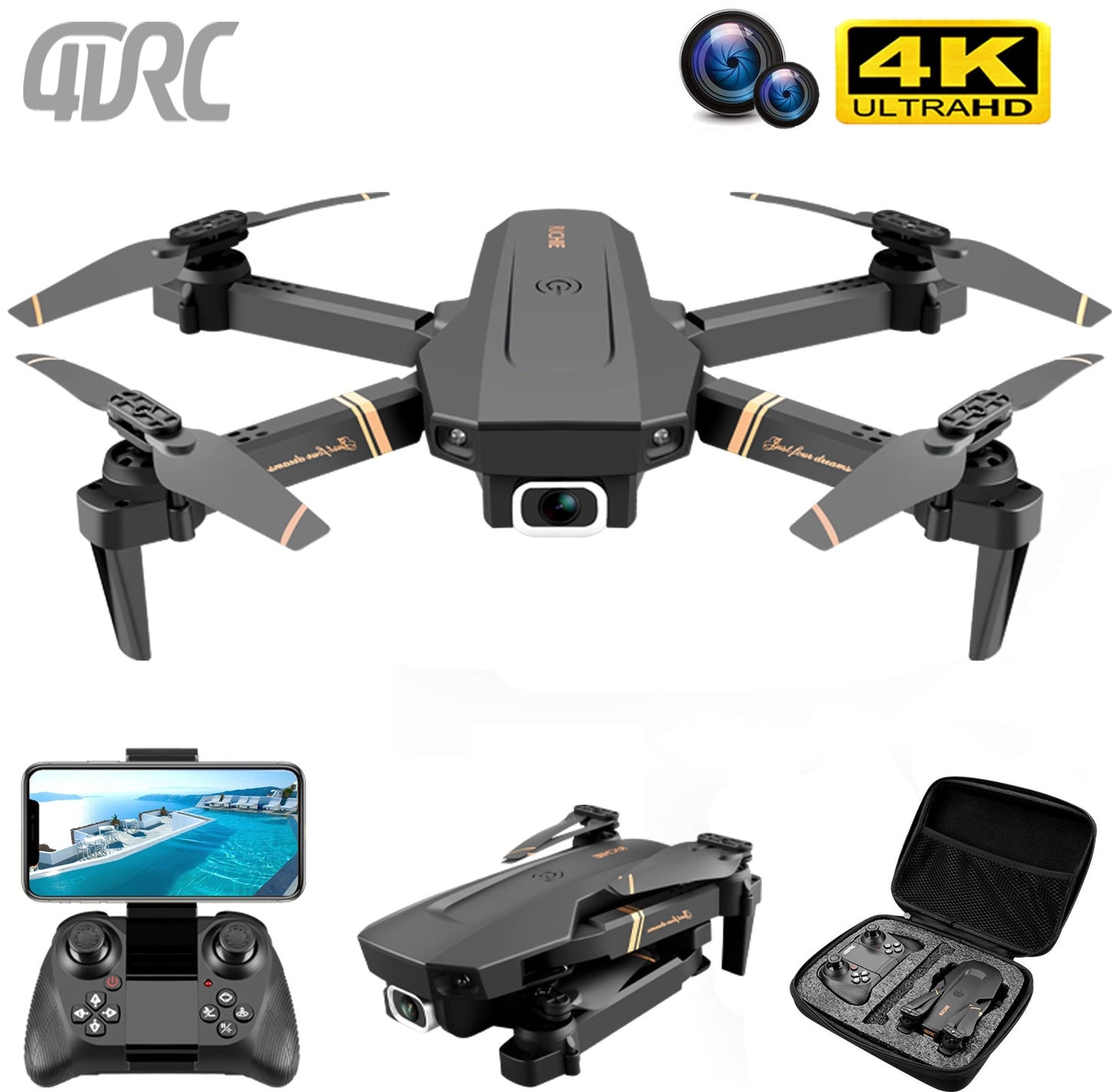 V4 RC-quadcopter