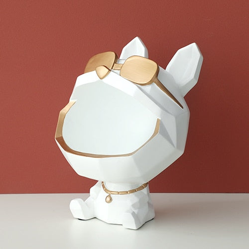 Cool French Bulldog Statue Storage