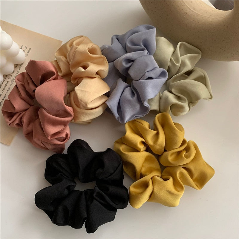 Zijden scrunchie