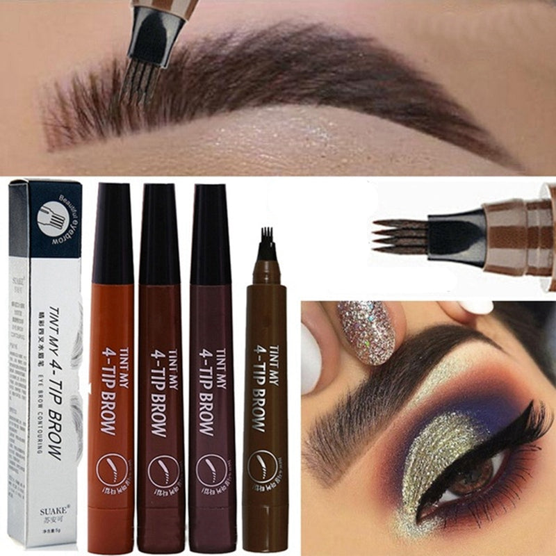 Waterproof Natural Eyebrow Pencil 3D 5 Color