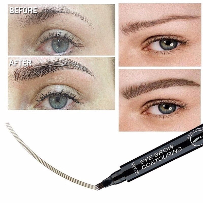 Waterproof Natural Eyebrow Pencil 3D 5 Color