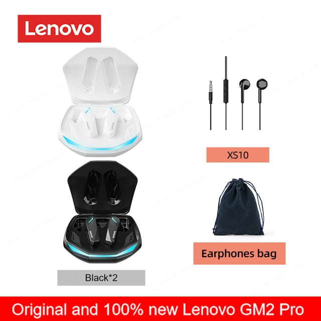 Originele Lenovo Bluetooth draadloze GM2 Pro 5.3 oortelefoon 