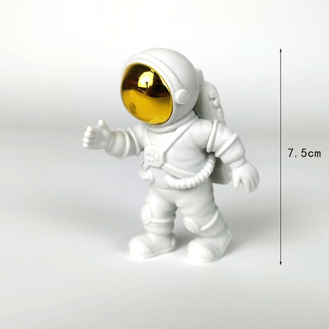 Astronaut en maan woondecoratieset