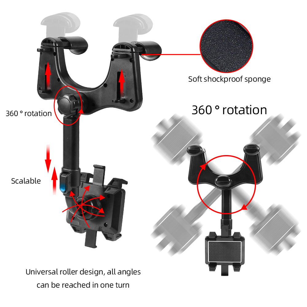 Rotatable Smart Phone Car Holder 360°