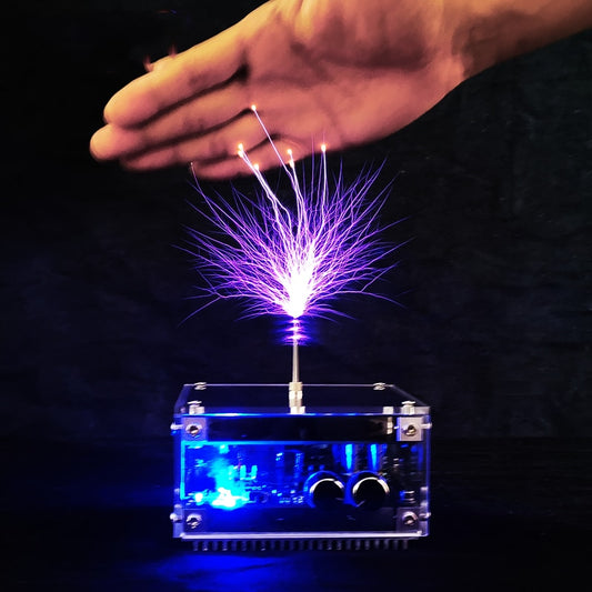 Tablet Bluetooth Muziek Tesla Coil Plasmaluidspreker