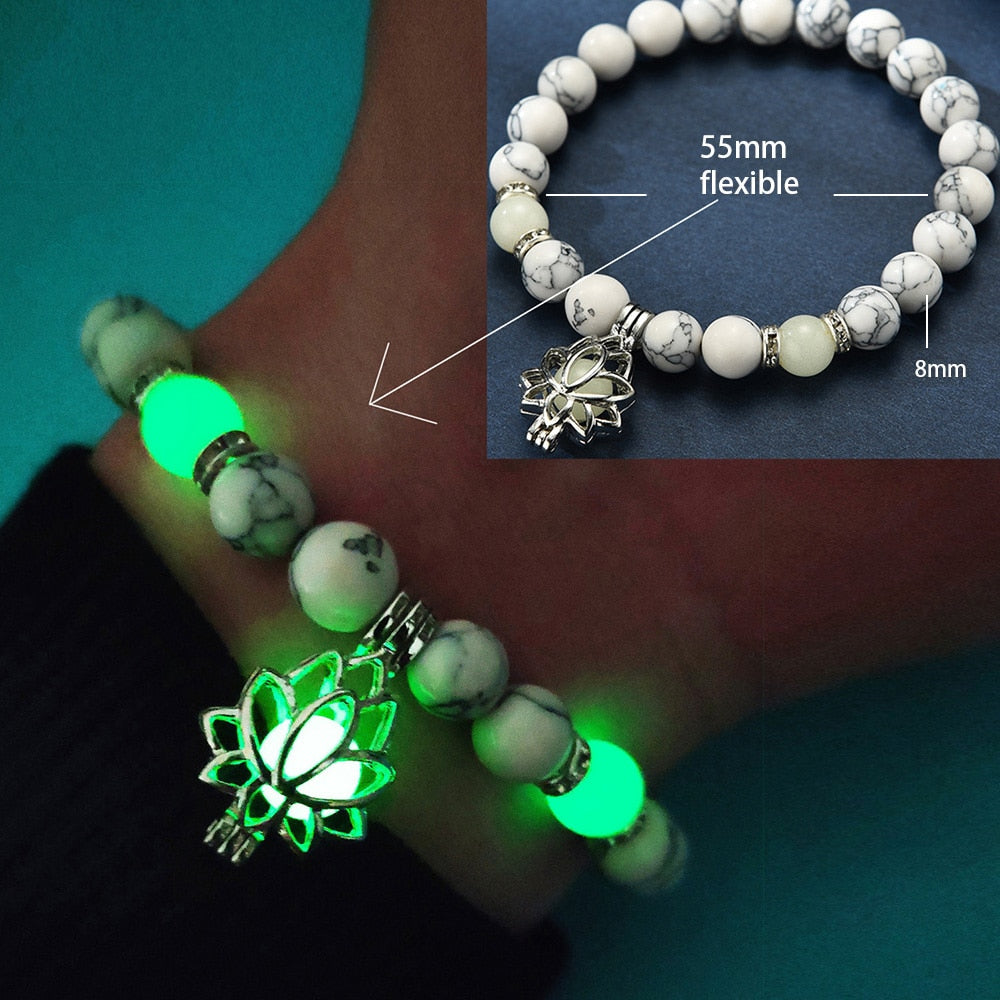 Glow in the Dark Charm Bracelets