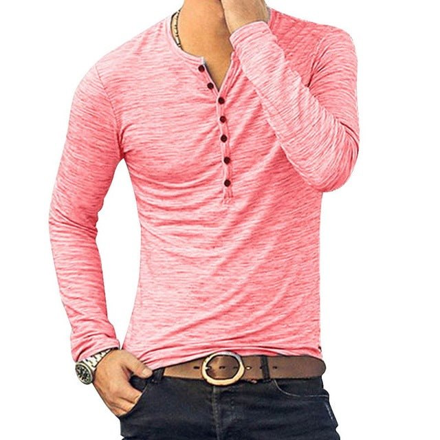 V-Neck Long Sleeve