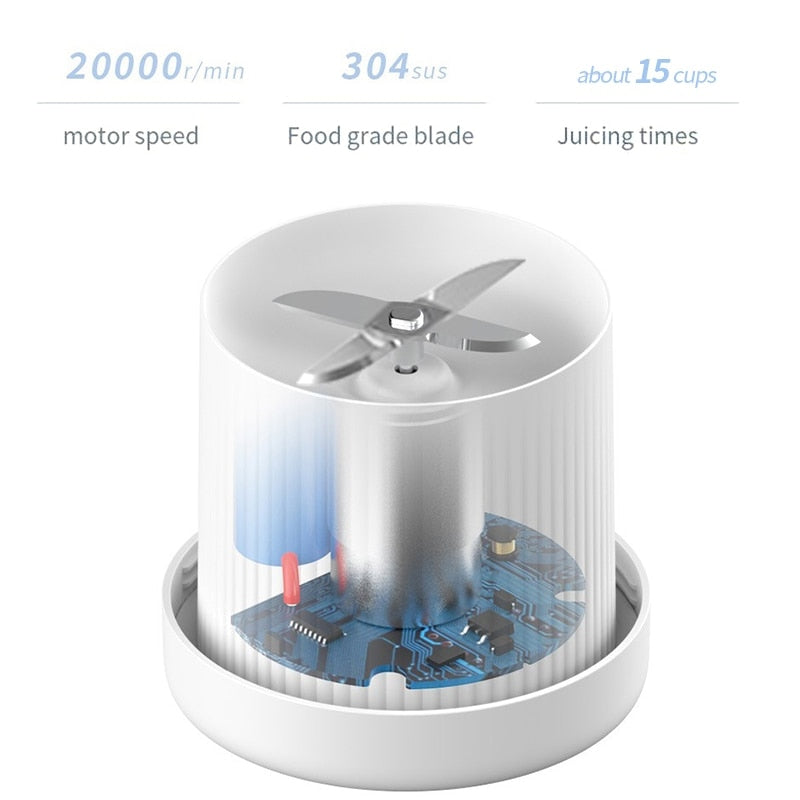 USB draagbare elektrische sapcentrifuge