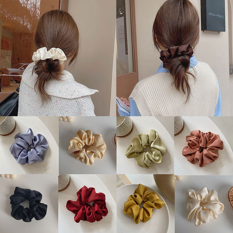 Zijden scrunchie