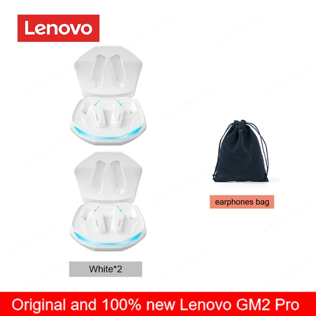 Originele Lenovo Bluetooth draadloze GM2 Pro 5.3 oortelefoon 